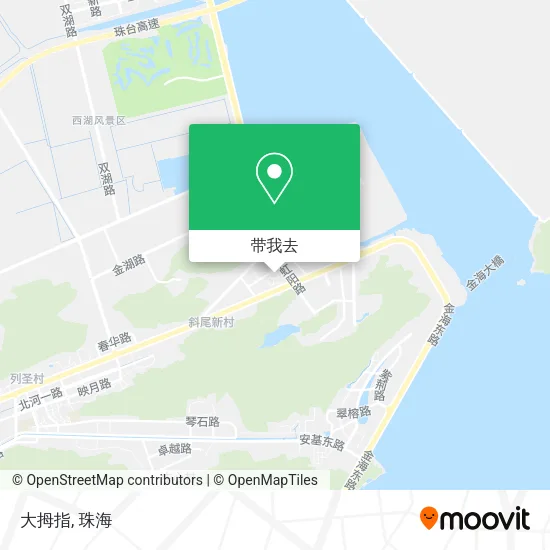 大拇指地图