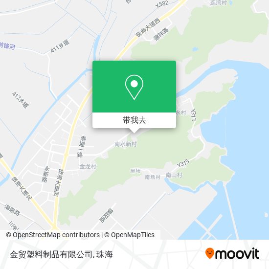 金贸塑料制品有限公司地图