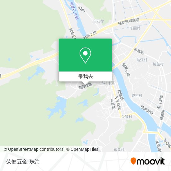 荣健五金地图