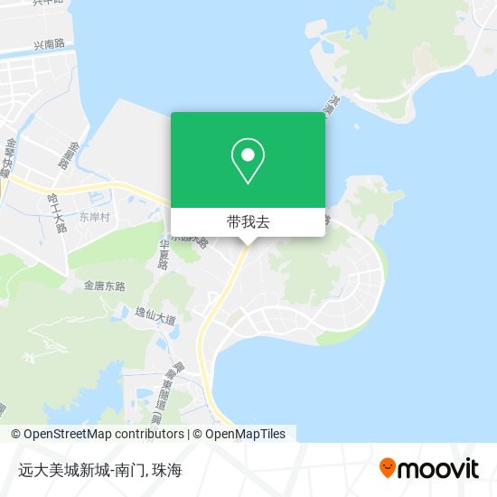 远大美城新城-南门地图