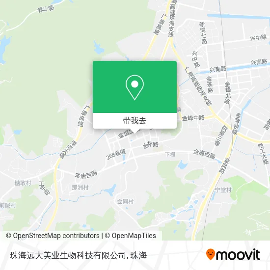 珠海远大美业生物科技有限公司地图