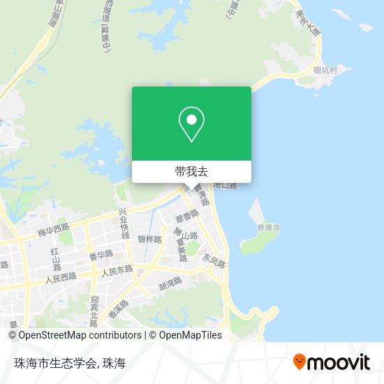 珠海市生态学会地图