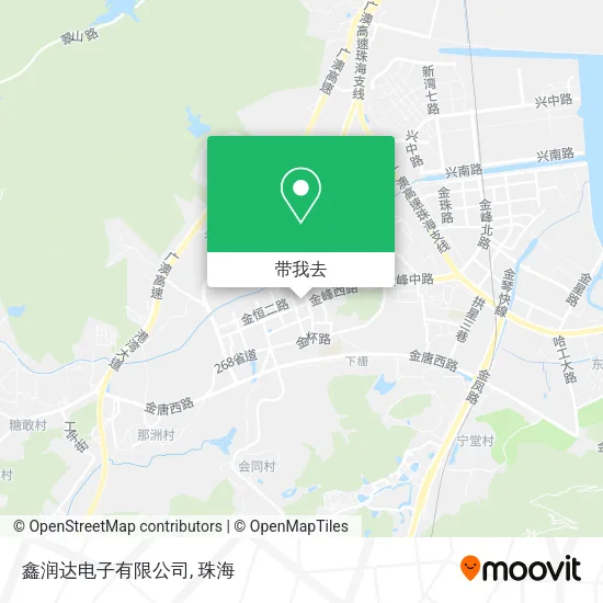 鑫润达电子有限公司地图
