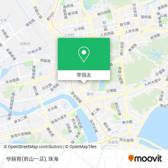 华丽斯(前山一店)地图