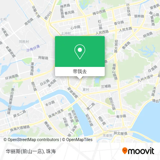 华丽斯(前山一店)地图