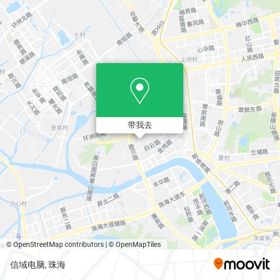 信域电脑地图