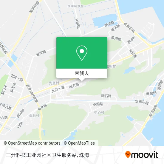 三灶科技工业园社区卫生服务站地图