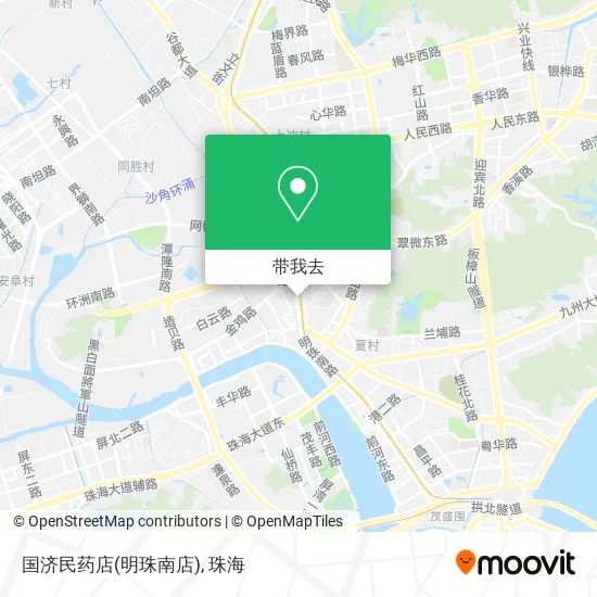 国济民药店(明珠南店)地图