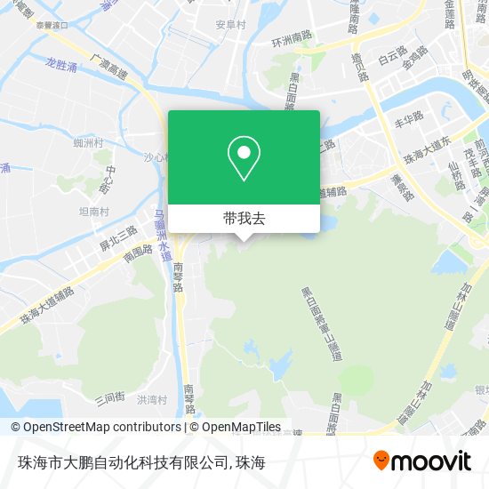 珠海市大鹏自动化科技有限公司地图
