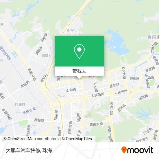 大鹏车汽车快修地图