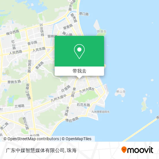 广东中媒智慧媒体有限公司地图