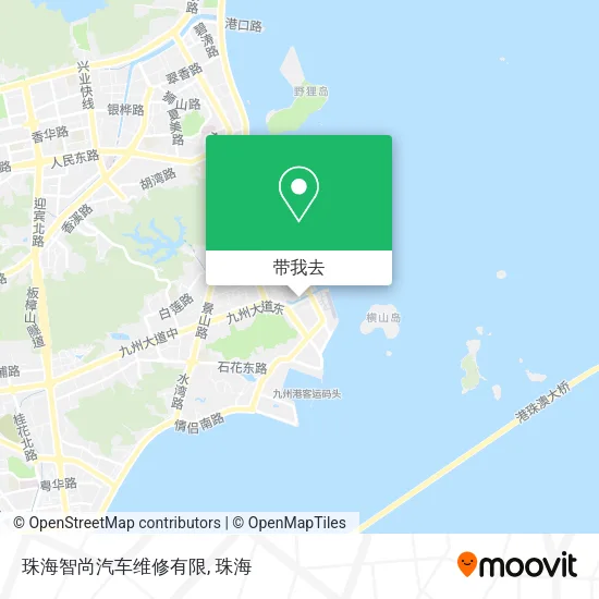 珠海智尚汽车维修有限地图