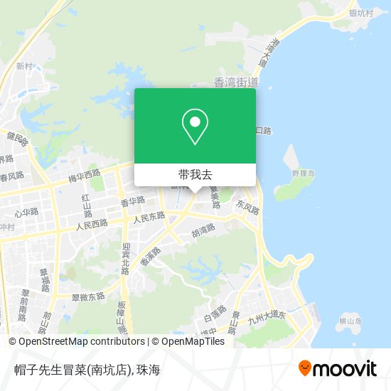 帽子先生冒菜(南坑店)地图