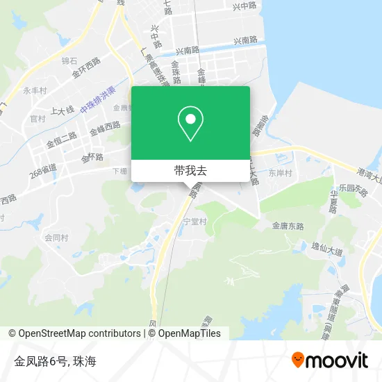 金凤路6号地图