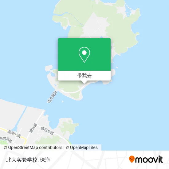 北大实验学校地图