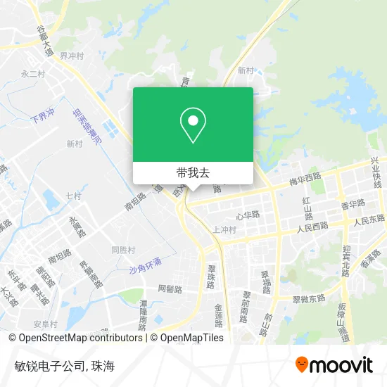 敏锐电子公司地图