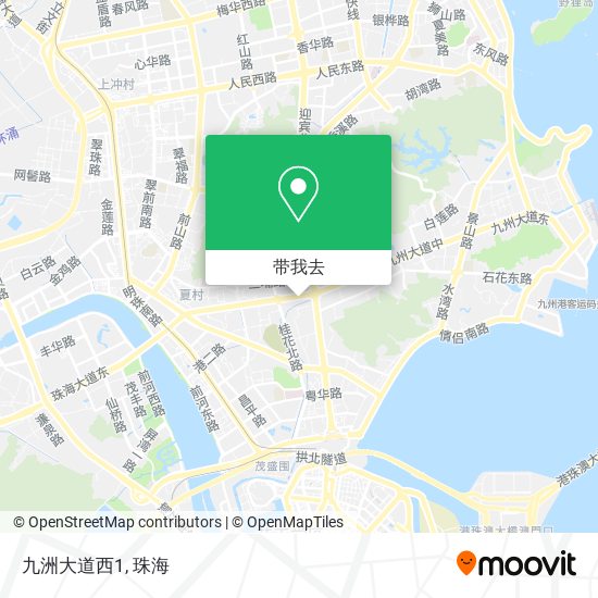 九洲大道西1地图