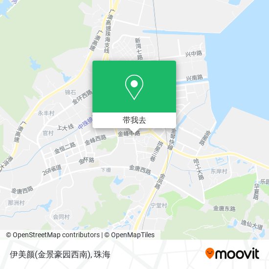 伊美颜(金景豪园西南)地图