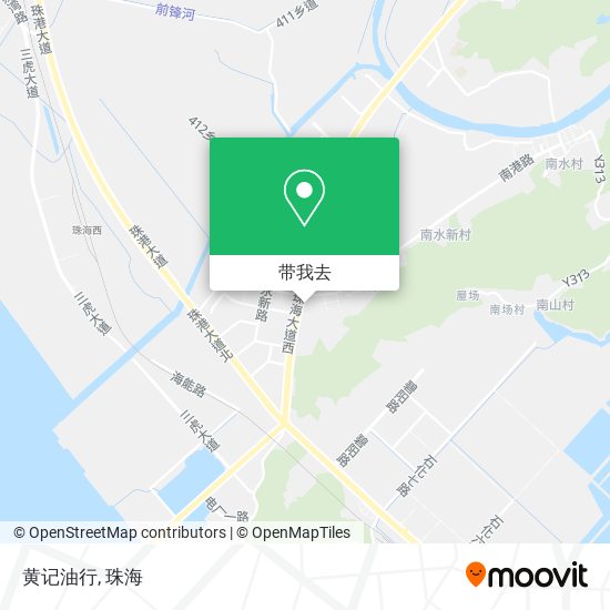 黄记油行地图