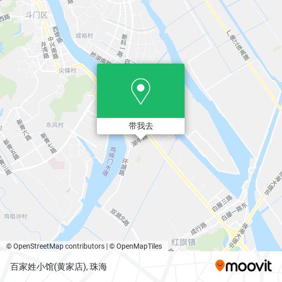 百家姓小馆(黄家店)地图