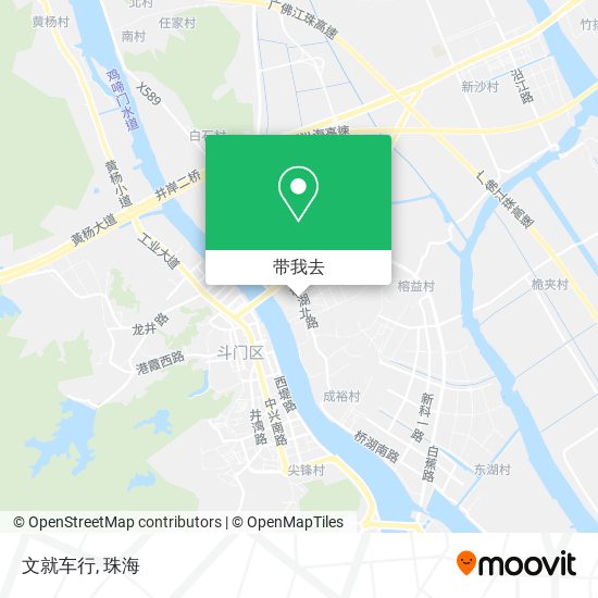 文就车行地图
