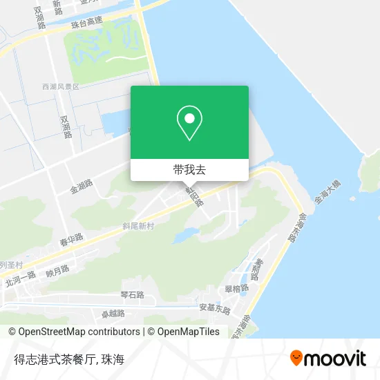 得志港式茶餐厅地图