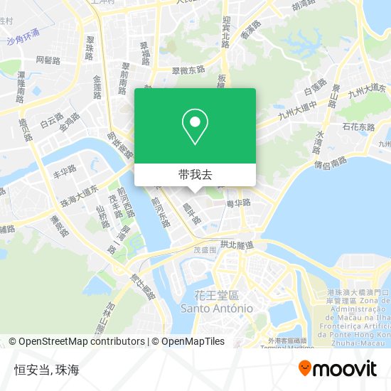 恒安当地图