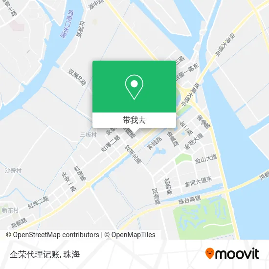 企荣代理记账地图