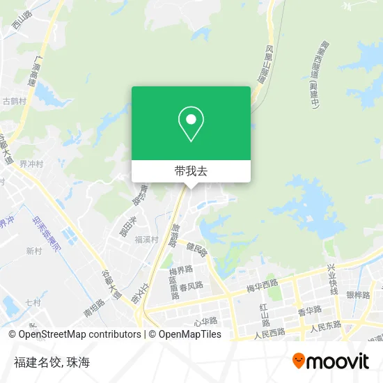 福建名饺地图