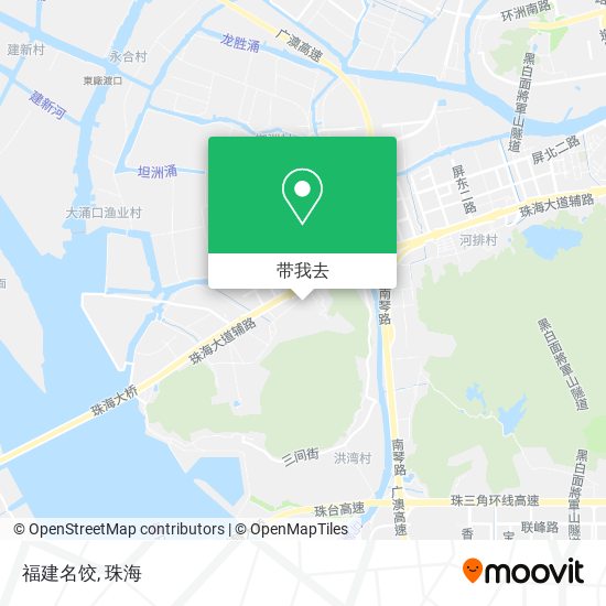 福建名饺地图