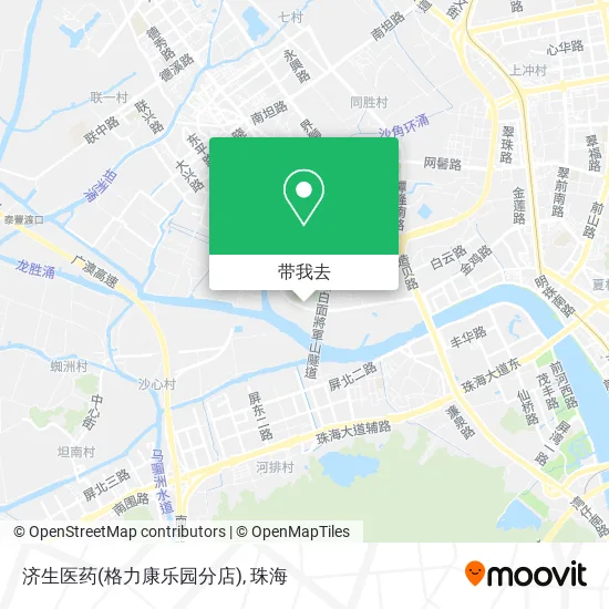 济生医药(格力康乐园分店)地图