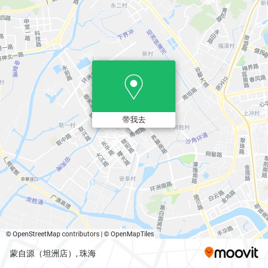蒙自源（坦洲店）地图