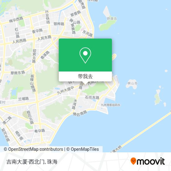吉南大厦-西北门地图
