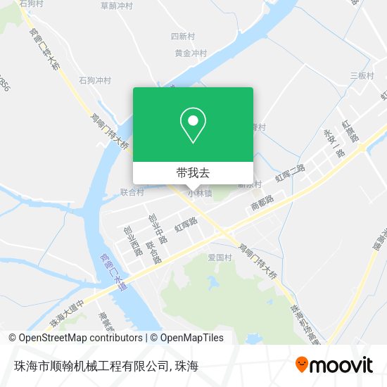 珠海市顺翰机械工程有限公司地图