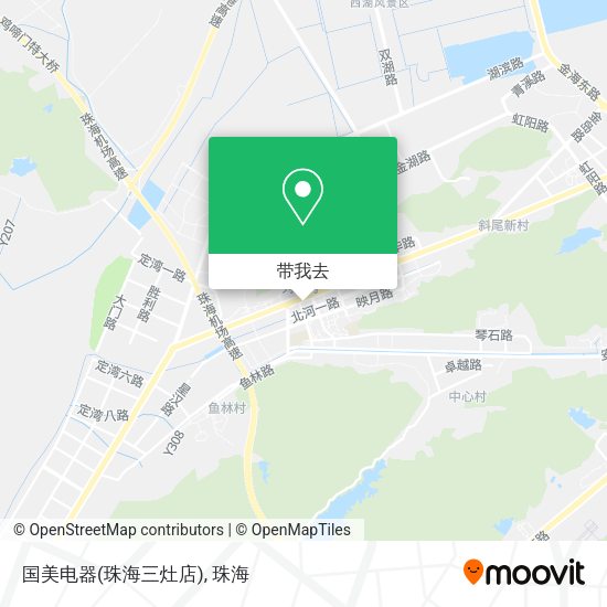 国美电器(珠海三灶店)地图