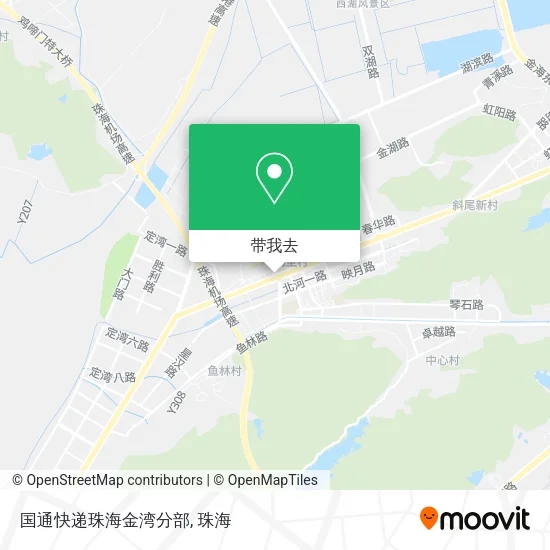 国通快递珠海金湾分部地图