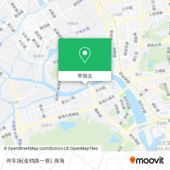 停车场(金鸡路一巷)地图
