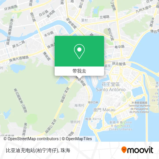 比亚迪充电站(柏宁湾仔)地图