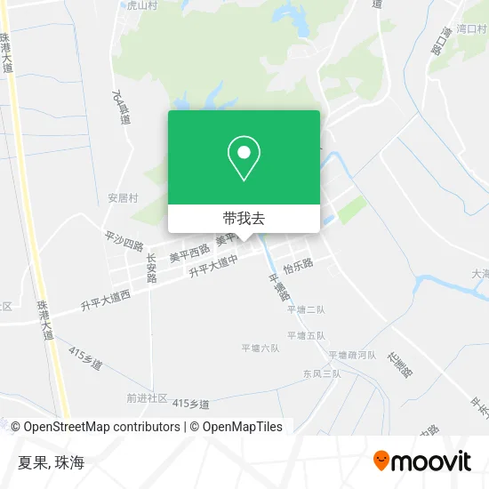 夏果地图