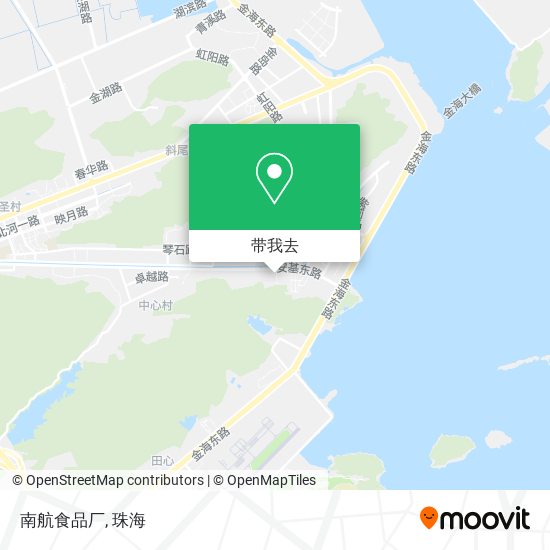 南航食品厂地图