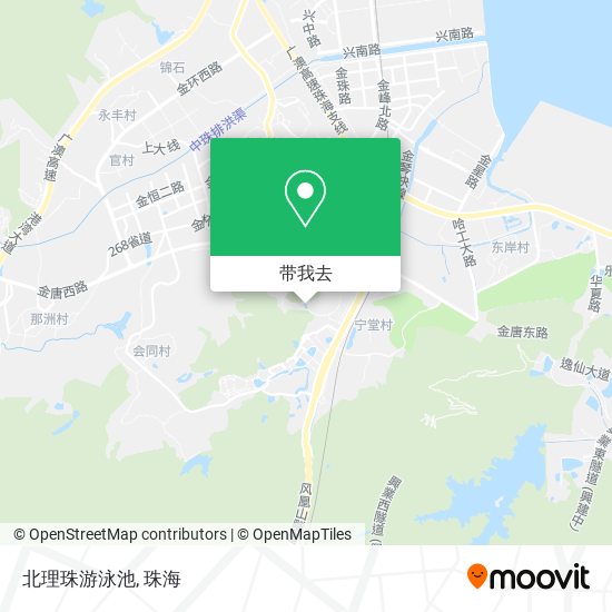 北理珠游泳池地图