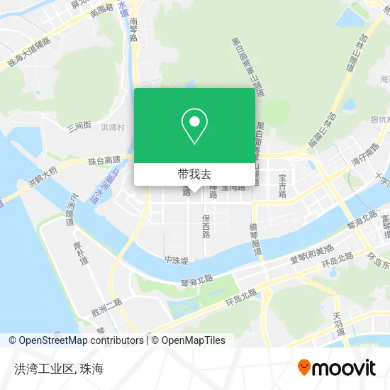 洪湾工业区地图
