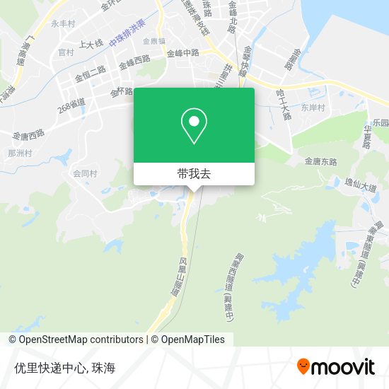 优里快递中心地图