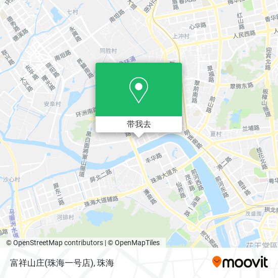 富祥山庄(珠海一号店)地图