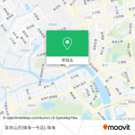 富祥山庄(珠海一号店)地图
