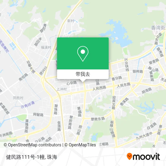 健民路111号-1幢地图