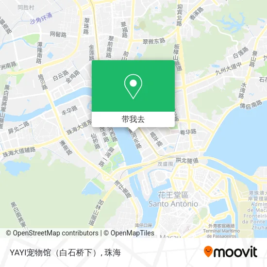 YAYI宠物馆（白石桥下）地图