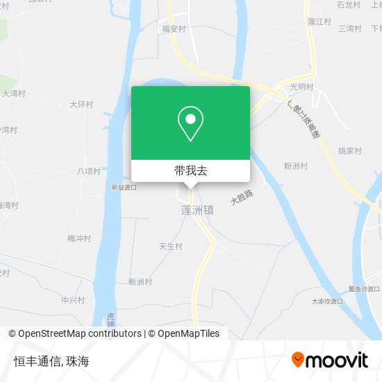 恒丰通信地图