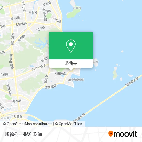 顺德公一品粥地图