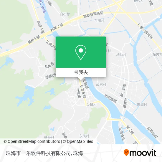 珠海市一乐软件科技有限公司地图